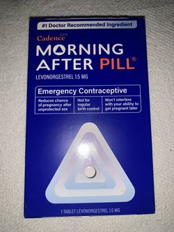 Cadence Morning After Pill Levonorgestrel 1.5mg