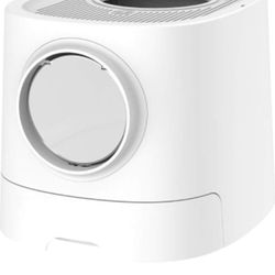 Cat Litter Box with Lid, Prevent Sand Leakage Litter Box Enclosure, Prevent Litter Scatter Spraying Cat Litter Boxes for Cats