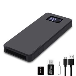 64GB Home Security Camera, 1080P Surveillance Camera, Indoor Camera with 10000mAh Battery, Night Vision, Motion Detection