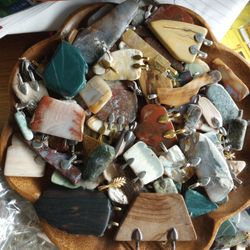 Finished Gemstone Pendants! Northwest Stones ! 