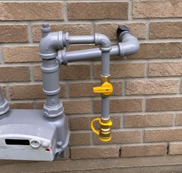 Quick Connection Gas Hookup