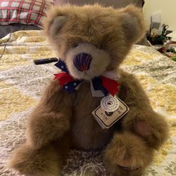 The Boyd’s  Teddy Bear Heirloom Collection Samuel B. Patriot 16”inches 