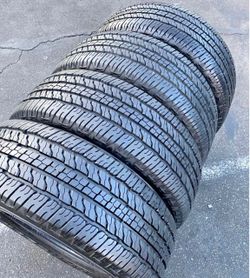 📲☎️ 265/60/18 Goodyear Set de Tires con 80% de vida las 4