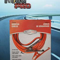 RoadPro Booster Cables