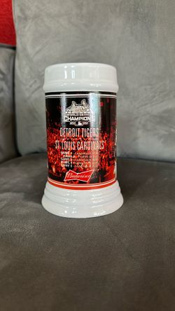 2006 World Series Championship Budweiser Beer Stein