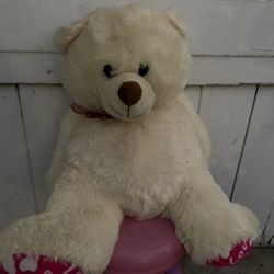 Cream Big Teddy Bear