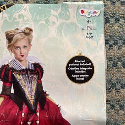 Alice In Wonderland Queen Of Hearts Halloween Costume