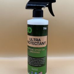 3D Ultra Protectant Tire Dressing 16oz For Car Wash, Premium Spray-On Dressing