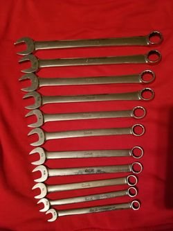 Snap on sae wrench set