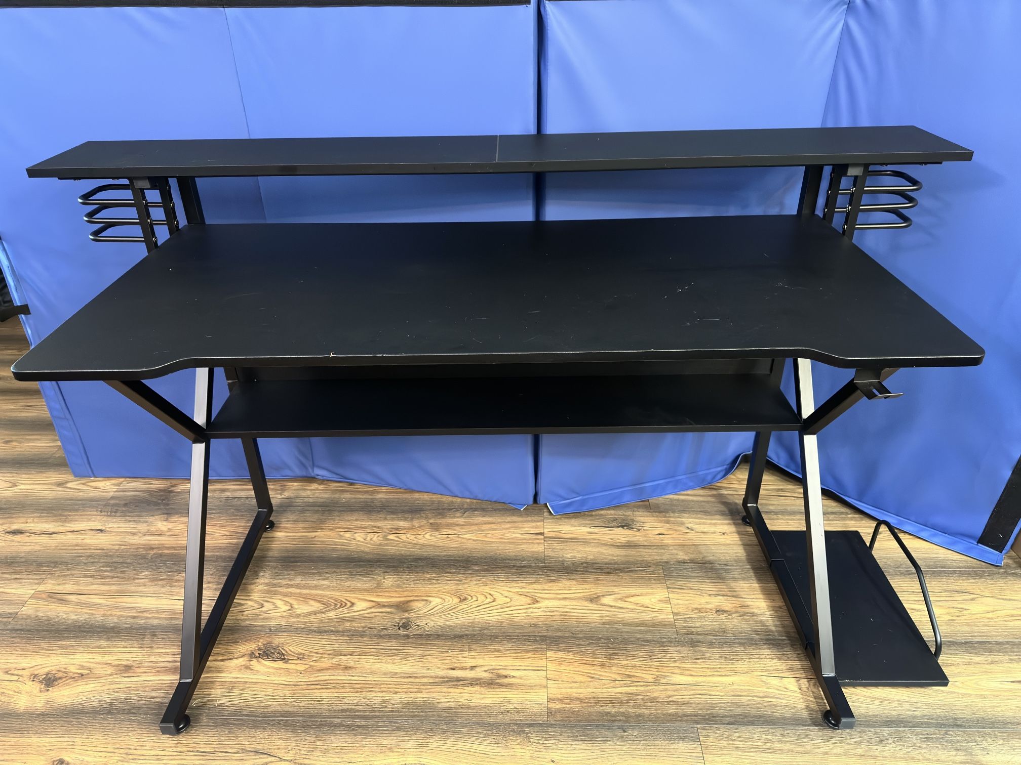 Black Metal Computer Desk