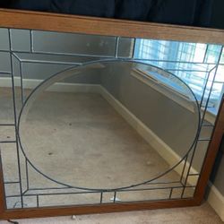 XL Wall Mirror - Stained Glass Style