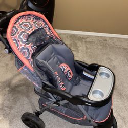 Stroller Baby Trend Nexton Coral Pink Stroller 
