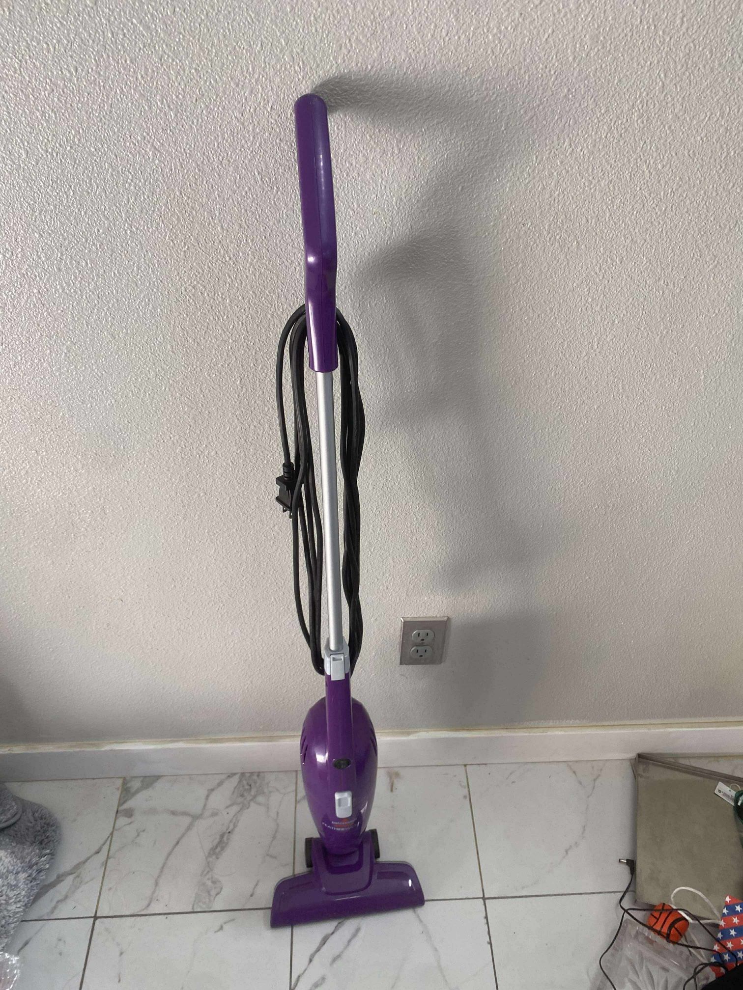 Bissell Featherweight Stick Bagless Vacuum w/ Crevice Tool – 2033M Purple