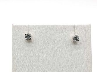 0.5 Cttw Lab Grown Diamond 14kt Yellow Gold Double Stud Earrings 2 Grams Mk0925lwomia