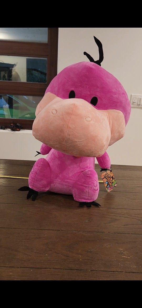 New The Flintstones chibi Dino plush toy from Warner Brothers 19"inches.