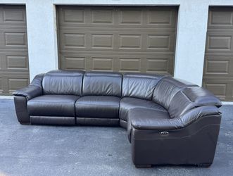 Sectional Couch/Sofa - Brown - Recliners - Delivery Available 🚛