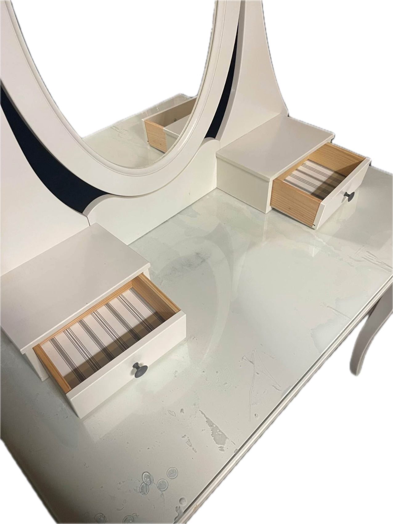 Vanity Desk & mirror For Sale