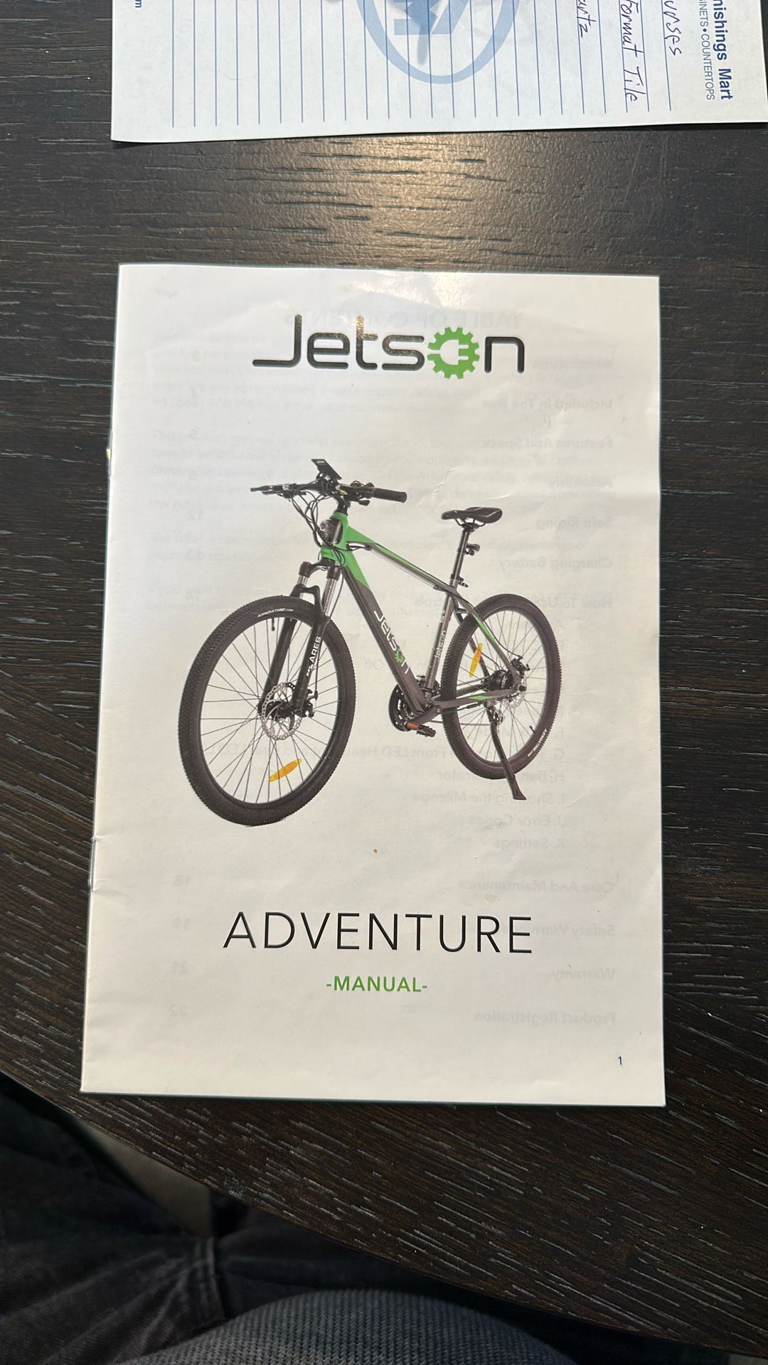 Jetson Adventure Electric Bike 