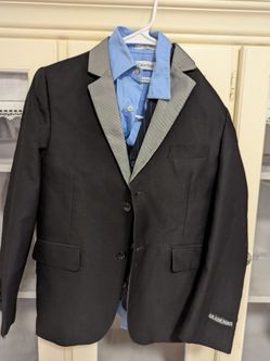 Kids / boy suit shirt and vest size 10
