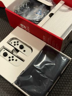 💎 PRISTINE Nintendo Switch OLED (White) - Accessories Still Wrapped - Open Box