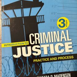 Introduction to Criminal Justice Practice and Process 3rd Edition