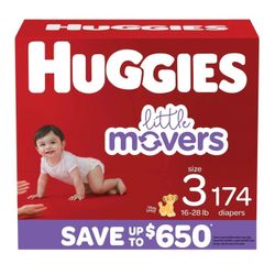 Huggies size 3 174ct