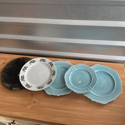 Assorted Ceramic Plates 