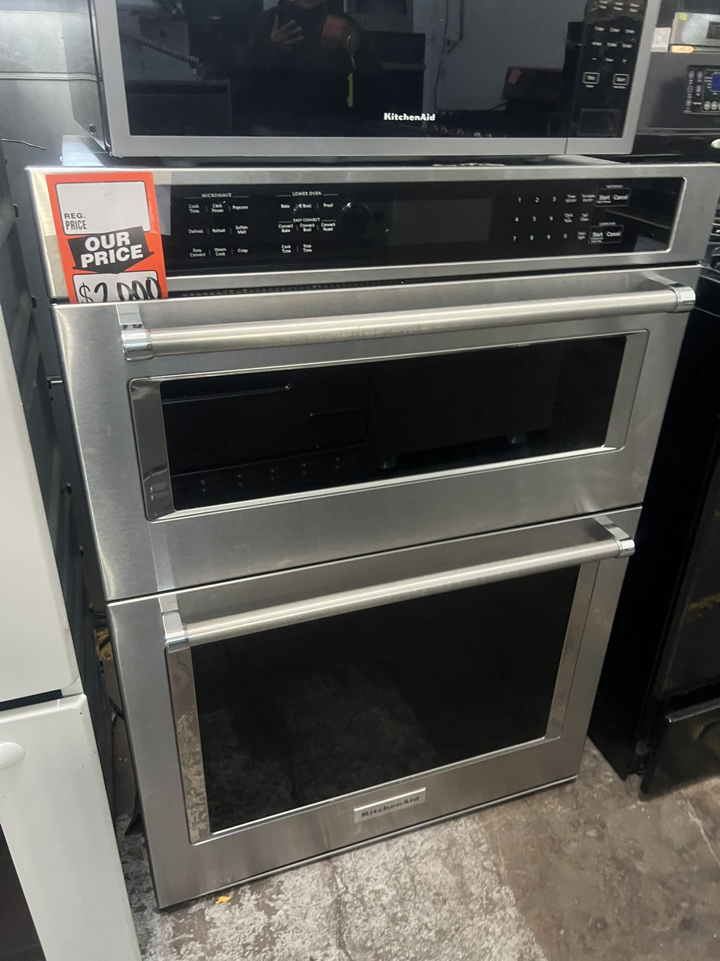 Kitchenaid 30” Microwave Oven Combo 2024