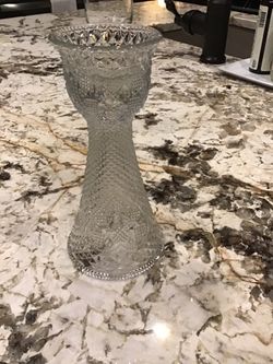 Vintage 1979 Hearts and Diamonds Avon Candlestick