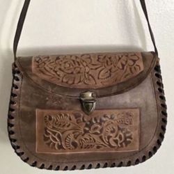 Mexican leather purse