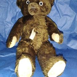 Antique Knickerbocker Teddy Bear, Fully Articulated Joint Mohair 