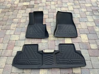 3D MAXpider KAGU All-Weather Car Floor Mats Liners – Complete 2-Row Set-Custom Fit  BMW X5 (F15)