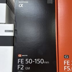 Sony FE 50-150mm f/2 GM Lens (Sony E)
