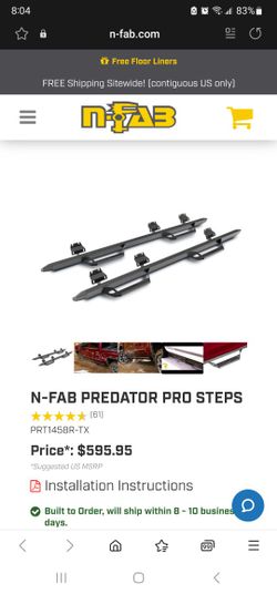 Predator Pro - Cab Len (2 Steps) - 14-22 4Runner Non-Limited - TX Blk. Brand new. 