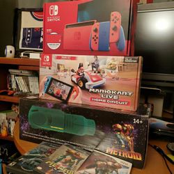 New Mario Switch Metroid Collection