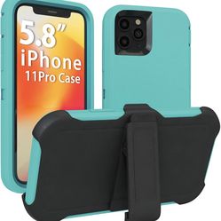 iPhone 11 PRO Case [Armor Series] Shockproof | Kickstand | for Apple iPhone 11 PRO Case | Comes with Holster & Belt Clip | Fits OtterBox Defender Seri