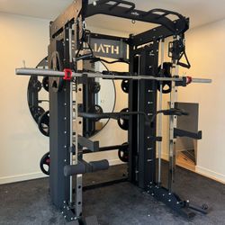 Smith Machine , Squat Rack , Bench Press , Leg Press , Pulley System Machine For Your Weights 