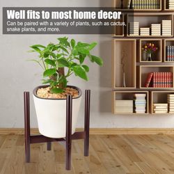 Bamboo Plant Stand, Flower Pot Holder Potted Stand Indoor Display Rack Room Decor for Most Home Decor and Furniture (bamboo 2)