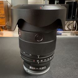 Sony 24-70mm 2.8 GM Mark II Lens