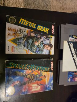 Metal gear and snakes revenge nes