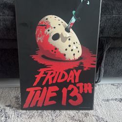 Friday The 13th Wall Sign 
