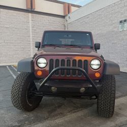 Red 4x4 Off Road Clean Title Awd SUV Jeep Wrangler Car Manual Toyota 4Runner Fj Cruiser Rubicon Gladiator Sahara Chevy K5 Blazer Ford Bronco Cherokee