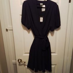 DNKY Navy Blue Dress  Size 14 - New With Tag