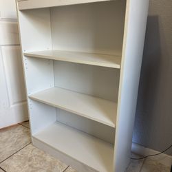 White Bookshelf 