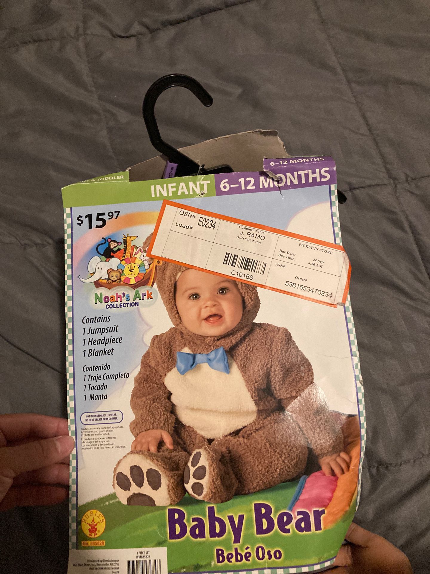 Teddy bear costume