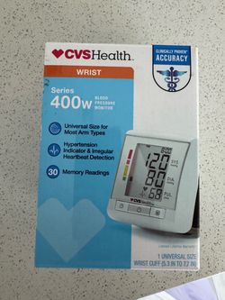 CVS wrist, blood pressure monitor series 400 W