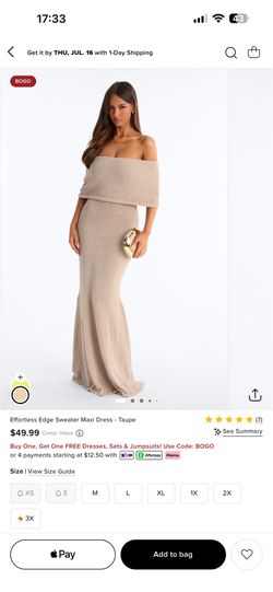 Fashion Nova maxi dress