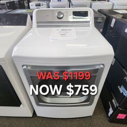 7.3 cu,ft. Smart Wi-Fi Enabled
Electric Dryer with TurboSteam