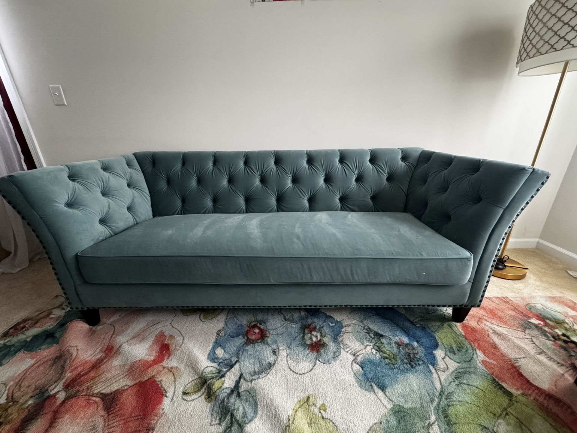 *For Sale: Beautiful Teal Couch - Never Used**