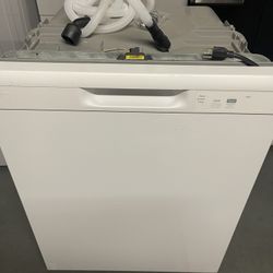 GE 24 in. Built-In Tall Tub Front Control White Dishwasher with 60 dBA, ENERGY STAR